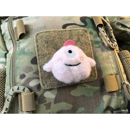 JTG FABRIC VELCRO BACKED PLUSH PATCH "TWO TOOTH"