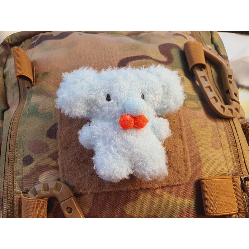 JTG FABRIC VELCRO BACKED PLUSH PATCH "ELPHY"