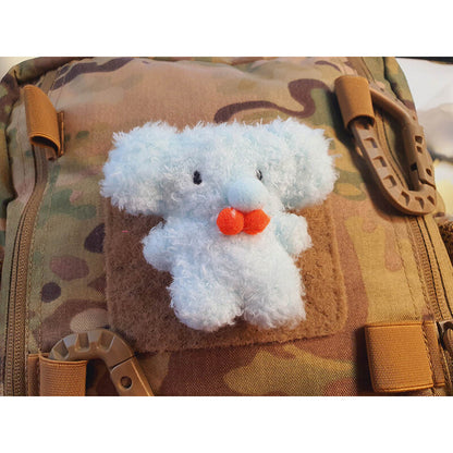 JTG FABRIC VELCRO BACKED PLUSH PATCH "ELPHY"