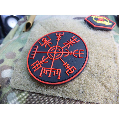JTG 3D RUBBER PATCH "VEGVISIR VIKING COMPASS"