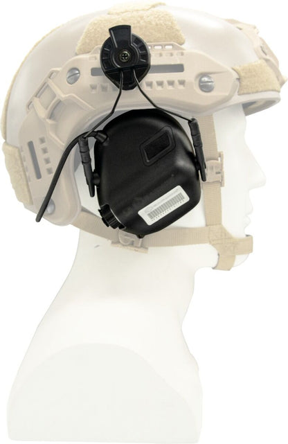 EARMOR M13 M-LOCK HELMET RAIL ADAPTORS BLACK