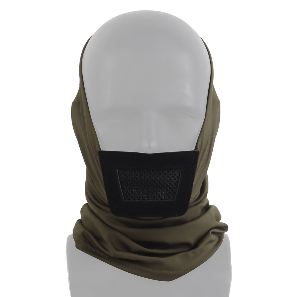 KNIGHT BALACLAVA MOUTH GUARD OD GREEN