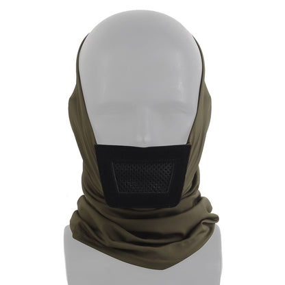 KNIGHT BALACLAVA MOUTH GUARD OD GREEN