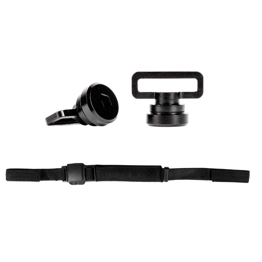 HK Army Aluminum Chin Strap Screw Set + Magtek Magnetic Universal Chin Strap Combo (Proflex)
