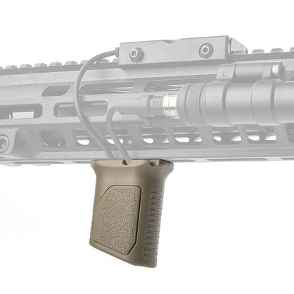 MP VERTICAL GRIP FOR M-LOK CABLE MANAGEMENT SHORT TAN