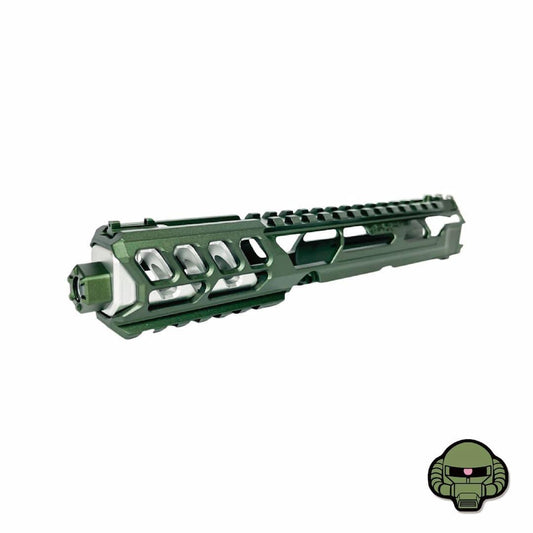 CTM AAP-01/C FUKU-2 CNC UPPER SET - LONG CUTOUT VERSION V2 - ARMY GREEN