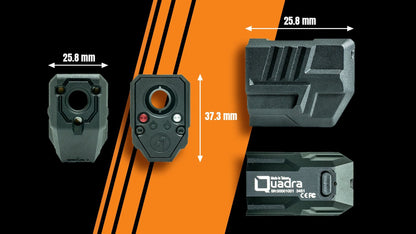 ACETECH QUADRA S BIFROST RED / GREEN TRACER