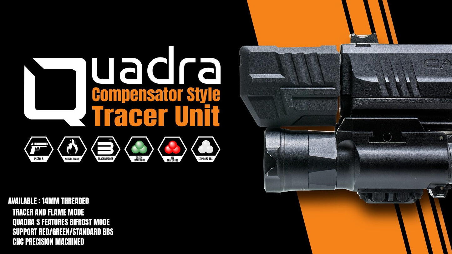 ACETECH QUADRA S BIFROST RED / GREEN TRACER