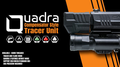 ACETECH QUADRA S BIFROST RED / GREEN TRACER