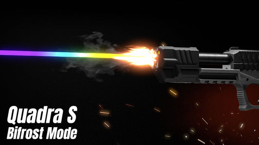 ACETECH QUADRA S BIFROST RED / GREEN TRACER