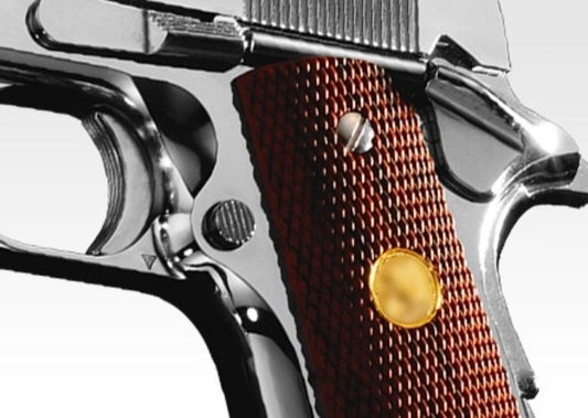 TOKYO MARUI 1911 MARK IV SERIES '70 GBB PISTOL - NICKEL