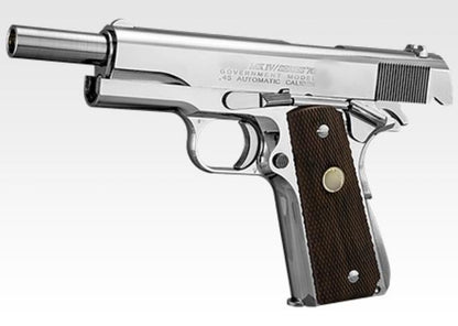 TOKYO MARUI 1911 MARK IV SERIES '70 GBB PISTOL - NICKEL