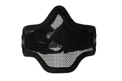 REBEL PRECISION STEEL LOWER FACE MASK BLACK