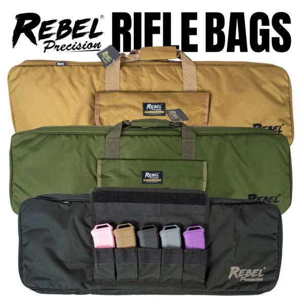 REBEL PRECISION 42" SOFT TACTICAL RIFLE BAG BLACK