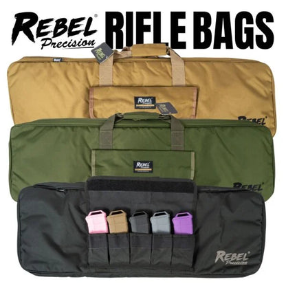 REBEL PRECISION 42" SOFT TACTICAL RIFLE BAG BLACK