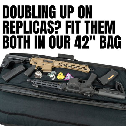 REBEL PRECISION 42" SOFT TACTICAL RIFLE BAG BLACK