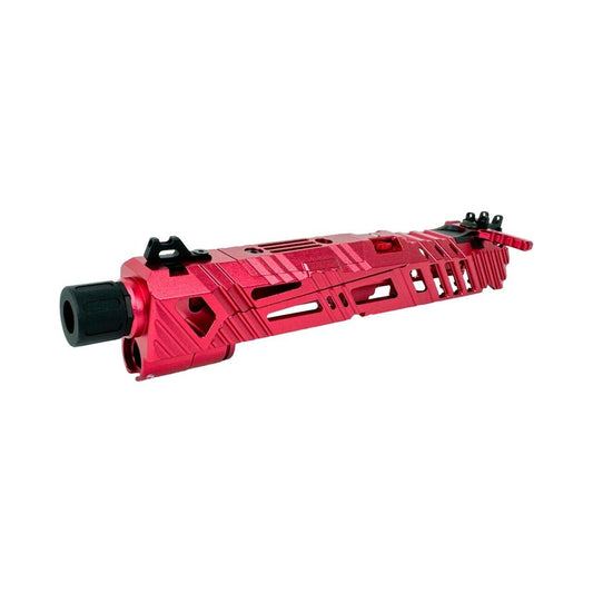 CTM SUPERLINE SPLIT SLIDE FOR TM HI-CAPA 4.3 - PINK (INC. SHORT STROKE KIT, 14MM CCW MUZZLE, ENHANCED NOZZLE SPRING, ETC)