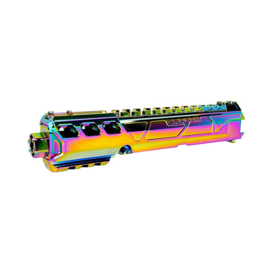 CTM AAP-01/C FUKU-2 CNC UPPER SET - SHORT NORMAL VERSION V2 - ELECTROPLATED RAINBOW
