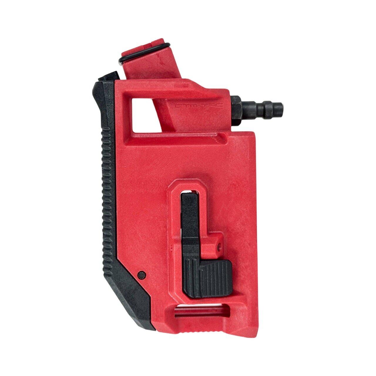 CTM AAP-01/EU SERIES HPA M4 MAGAZINE ANGLED ADAPTER - RED/BLACK