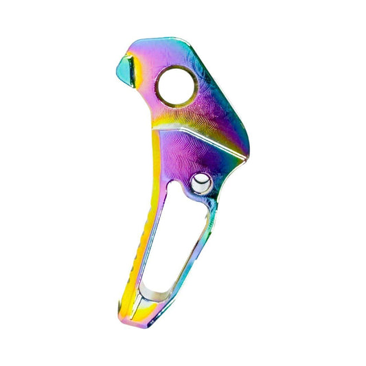 CTM FUKU-2 AAP-01/C/WE CNC ADJUSTABLE VELO TRIGGER - ELECTROPLATED RAINBOW
