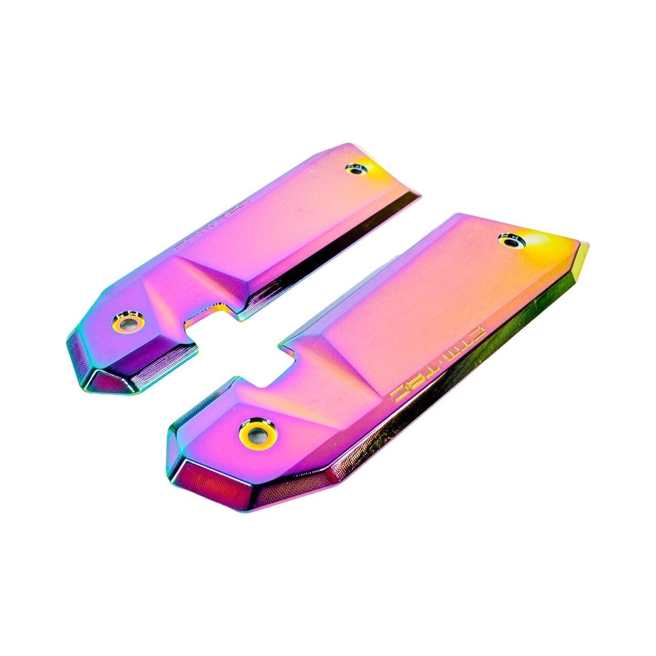 CTM AAP-01 FUKU-2 FRAME CNC AERO SIDE PANEL TYPE-B - ELECTROPLATED RAINBOW
