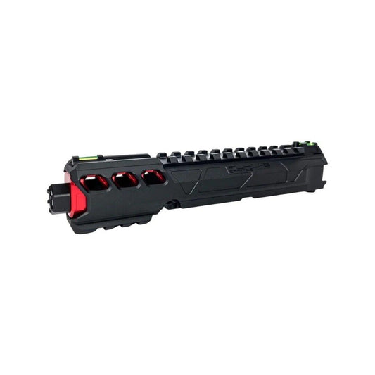 CTM AAP-01/C FUKU-2 CNC UPPER SET - SHORT NORMAL VERSION V2 - BLACK/RED