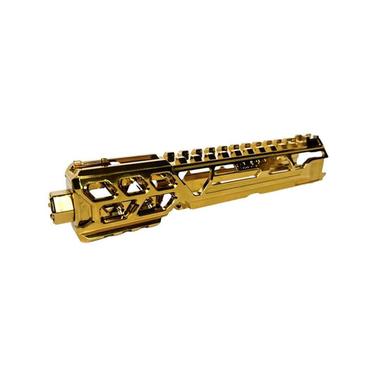 CTM AAP-01/C FUKU-2 CNC UPPER SET - SHORT CUTOUT VERSION V2 - ELECTROPLATED GOLD