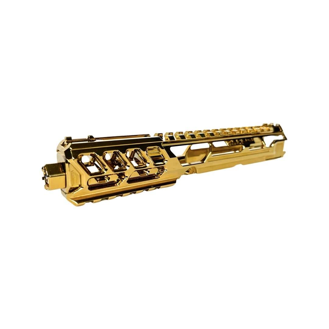 CTM AAP-01/C FUKU-2 CNC UPPER SET - LONG CUTOUT VERSION V2 - ELECTROPLATED GOLD