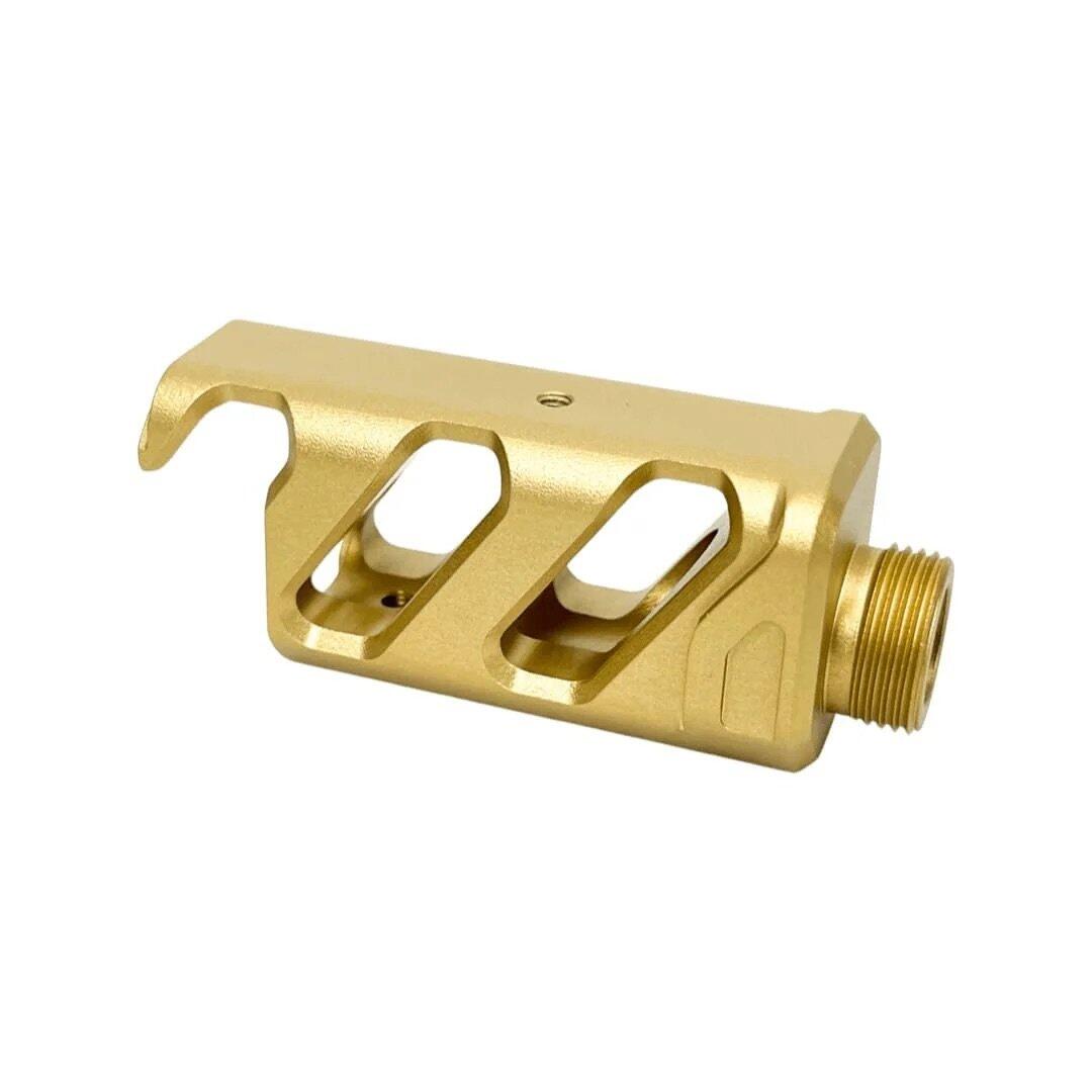 CTM AAP-01/C FUKU-2 CNC UPPER INNER DECORATIVE BUCKET - SHORT - CHAMPAGNE GOLD