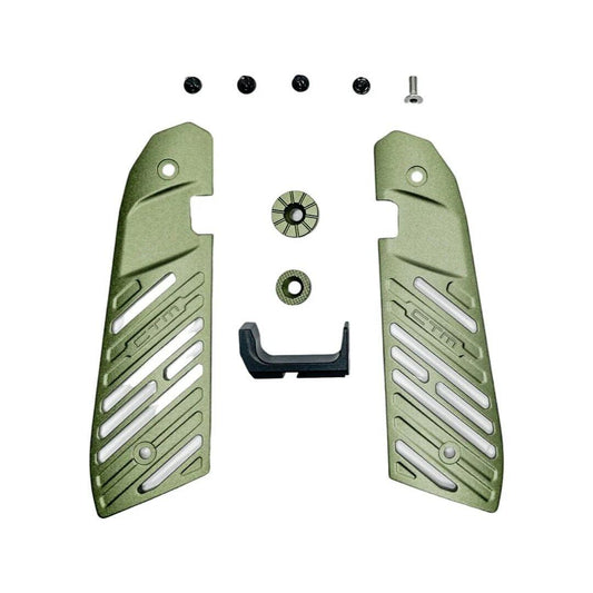 CTM FUKU-2 FRAME CNC ALUMINIUM ACCESSORIES FULL SET (AAP-01/C) - ARMY GREEN
