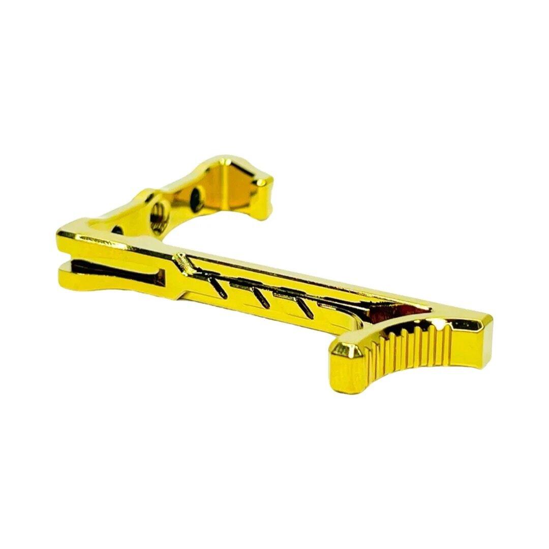 CTM AAP-01/C CNC REAPER SIDE CHARGING HANDLE - ELECTROPLATED GOLD