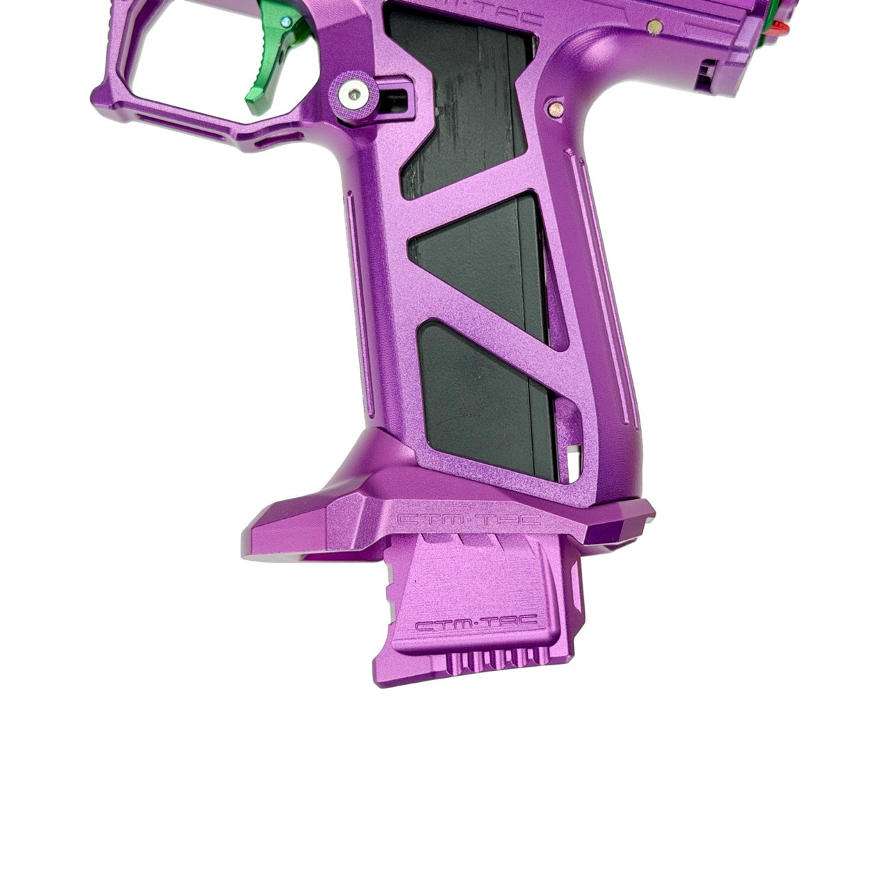 CTM CNC Magazine Extension Plate APEX for AAP-01/Glock - Purple