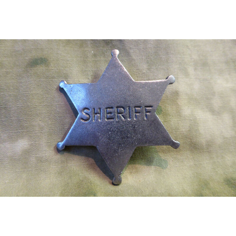 OLD WEST SHERIFFS BADGE
