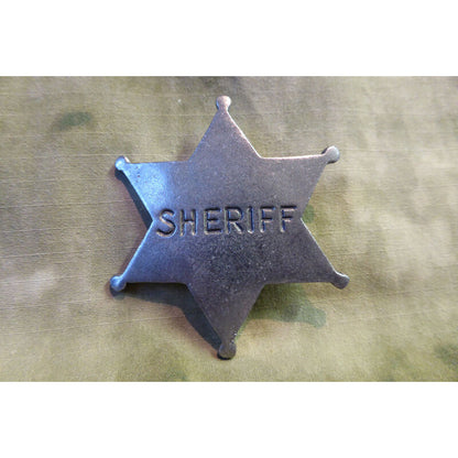 OLD WEST SHERIFFS BADGE