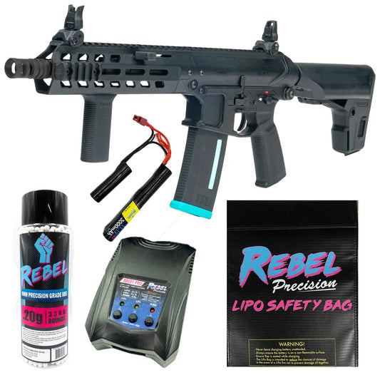 KWA Originals: EVE-9 AEG Rifle Bundle (Black)