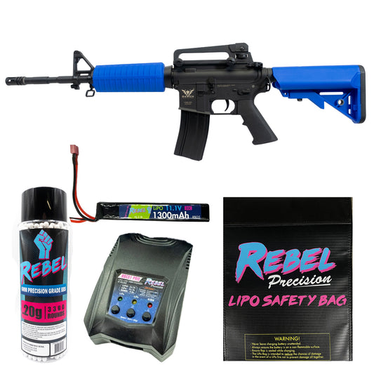 Raven Evolution NEO M4 Carbine AEG Bundle - Two Tone