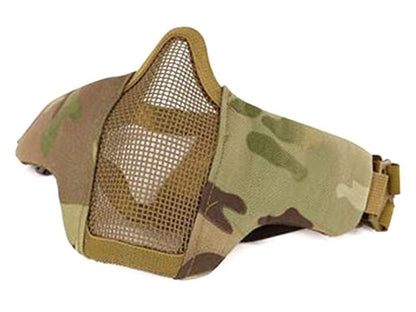 BIG FOOT MESH STEEL LOWER HALF FACE MASK MULTICAM