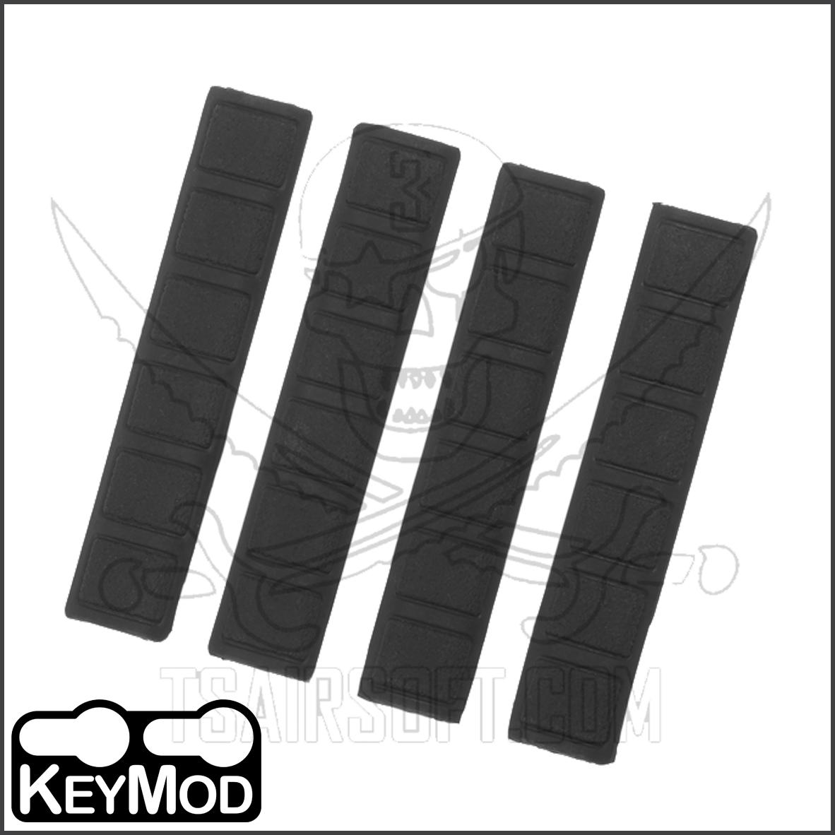 KEY-MOD RUBBER RAIL COVERS - TYPE B