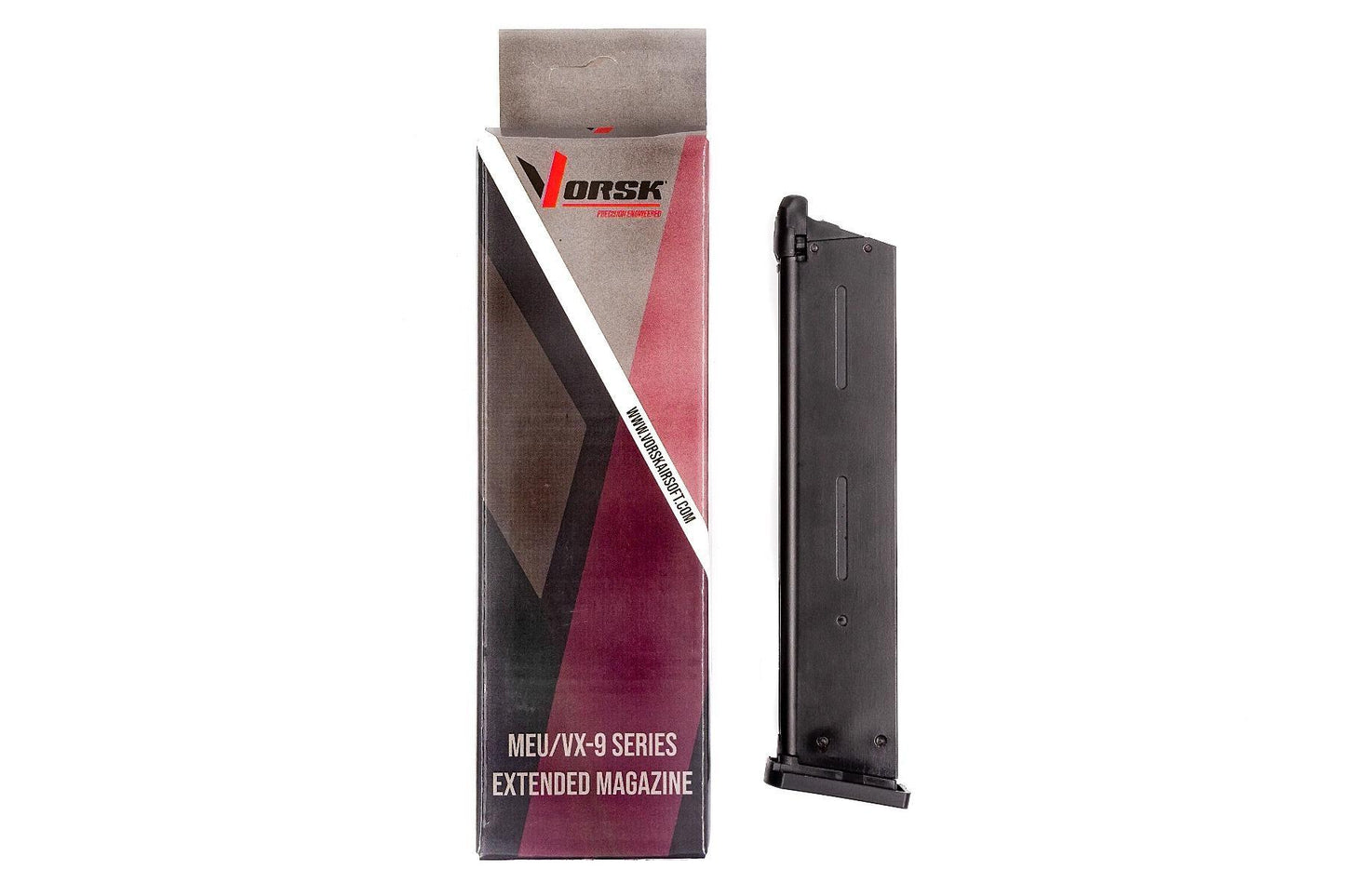 VORSK MEU / VX-9 36RNDS EXTENDED GAS MAGAZINE - BLACK